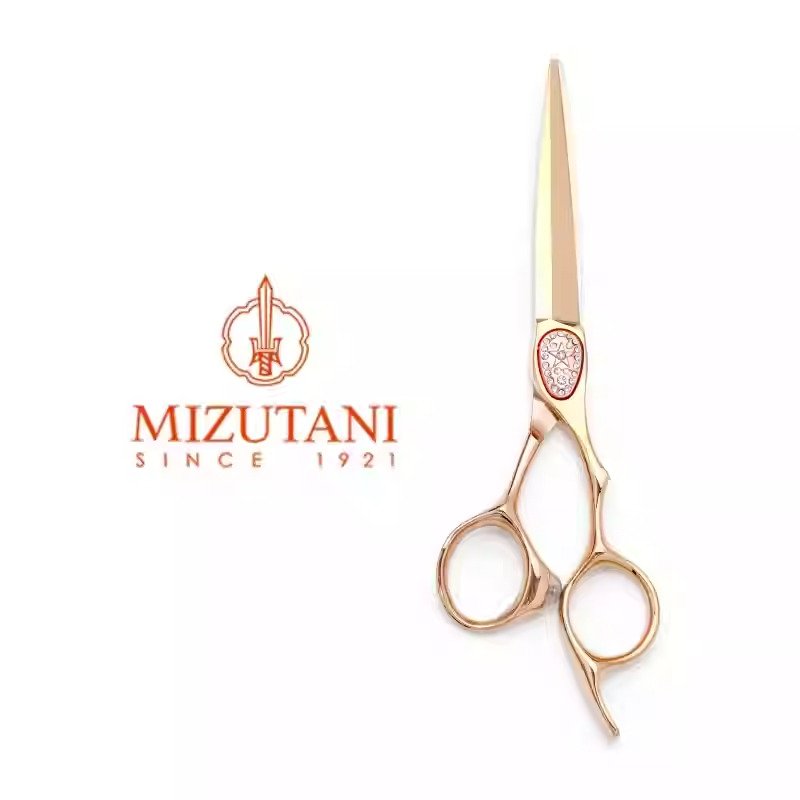 Japon Mizutani Gül Altın Kuaför Makas